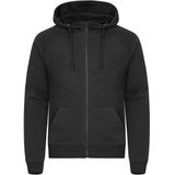 Clique Miami Pro Hoody Full Zip Zwart maat 4XL