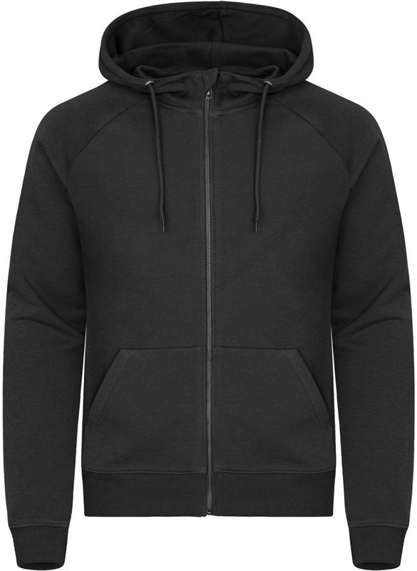 Clique Miami Pro Hoody Full Zip Zwart maat 4XL