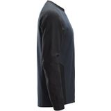 Snickers - 2840 - Sweatshirt - Marineblauw/Zwart