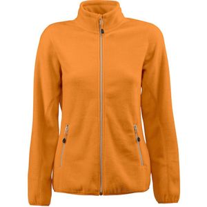 Printer Fleece Jacket Rocket Lady Dames Oranje