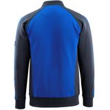 Sweater - Tweekleurig - Katoen/Polyester - Tricot Kraag met Knoopsluiting