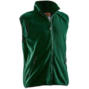 Jobman 7501 Fleece Vest Bosgroen maat XS