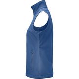 James Harvest - Valley Vest - Dames - Blauw - Softshell Bodywarmer