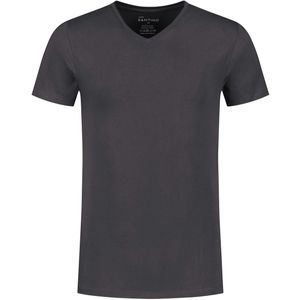 Santino Jazz V-neck T-shirt Graphite