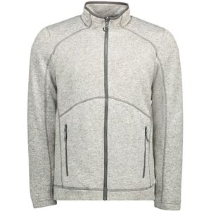 Pro Wear by Id 0847 Zip-n-Mix fleece gemêleerd Grijs gemêleerd maat S