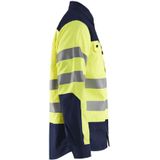 Blåkläder 3255-1817 Overhemd High Vis High Vis Geel/Marineblauw maat 4XL
