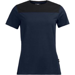 FHB Kira T-Shirt Marine-Zwart maat 2XL