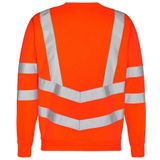 F. Engel 8021 Safety Sweatshirt Orange