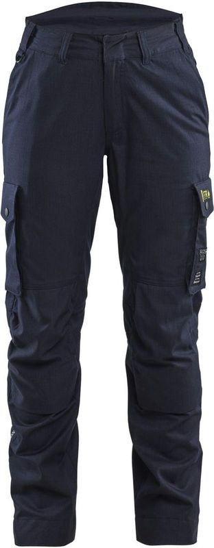 Blåkläder 7107-1512 Multinorm dames werkbroek inherent Marineblauw maat C34