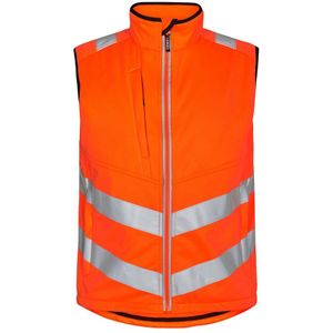 F. Engel 5156 Safety Softshell Vest Orange maat XXL