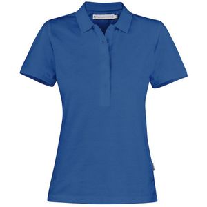 Harvest Neptune Poloshirt Dames Zijsplitjes Hemelsblauw maat XXL