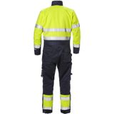 Fristads Flame high vis winteroverall klasse 3 8088 FLAM Hi-Vis geel/marineblauw