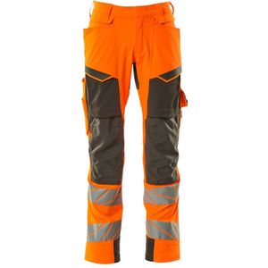 Mascot Accelerate Safe Broek met kniezakken 19279-510 - hi-vis oranje/donkerantraciet