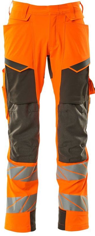 Mascot Accelerate Safe Broek met kniezakken 19279-510 - hi-vis oranje/donkerantraciet