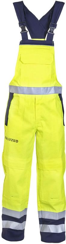 Hydrowear multinorm overal Marum Fluor Geel/Marine maat 46