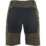 Blåkläder 7149-1845 Dames Service Short stretch Groen/Zwart maat C32