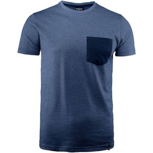 Harvest Portwillow T-Shirt Donkerblauw Mêlee