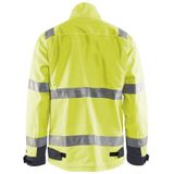 Blåkläder - 4064-1811 - Werkjack - Geel/Grijs - Waterafstotend - Hoge Zichtbaarheid