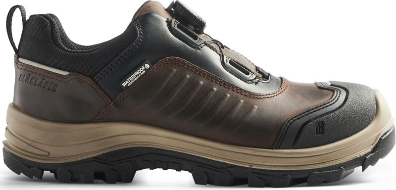 Blåkläder - 2491-0000 STORM - Lage Veiligheidsschoen - Bruin/Zwart