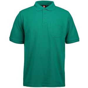 Pro Wear ID 0520 Mens' Classic Polo Shirt Pocket Green