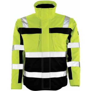 Mascot 09335-880 Winterjas Hi-Vis Geel/Marine maat M