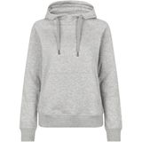 Pro Wear by Id 0637 CORE hoodie dames Lichtgrijs gemêleerd maat XS