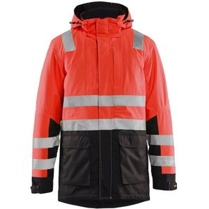 Blåkläder 4495-1987 High Vis parka High Vis Rood/Zwart