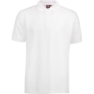 Pro Wear ID 0324 Pro Wear Polo Shirt |No Pocket White Size L