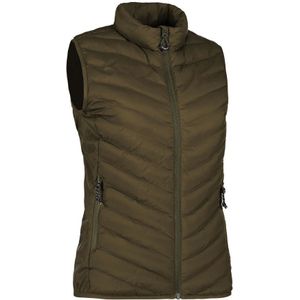 Pro Wear ID 0893 Ladies Stretch Bodywarmer Olive Size S