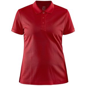 Craft Adv Unify Fz Polo Shirt Dames Bright Red