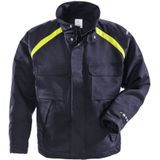 Winterjack - Vlamvertragend - Blauw - Katoen/Polyester - Gevoerd