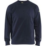 Blåkläder 3477-1762 Vlamvertragend sweatshirt Marineblauw maat 4XL