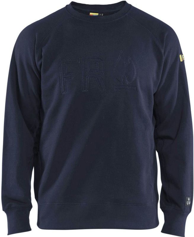 Blåkläder 3477-1762 Vlamvertragend sweatshirt Marineblauw maat 4XL
