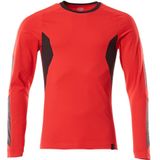 Mascot - 18381-959 - T-shirt - Signaalrood/Zwart - Lange Mouwen