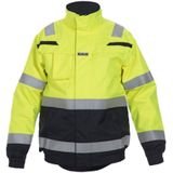 Hydrowear Meppen Multinorm Pilotjack Fluor Geel/Marine maat 4XL