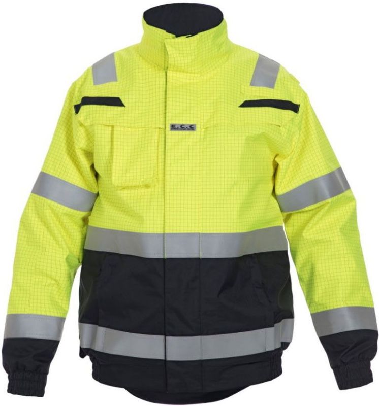 Hydrowear Meppen Multinorm Pilotjack Fluor Geel/Marine maat S