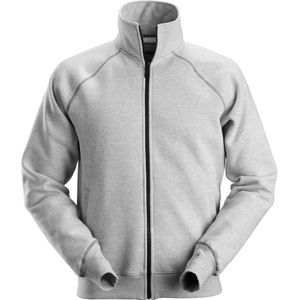 Snickers 2886 Sweatshirt Jack met Rits Lichtgrijs melange