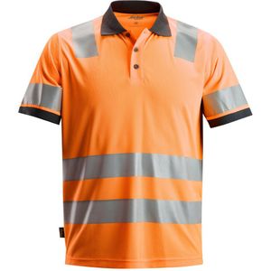 Snickers 2730 AllroundWork High-Vis Polo Shirt Klasse 2 High-Vis Oranje maat M