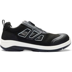 Blåkläder - 2440-0000 CRADLE - Lage Veiligheidsschoen - Zwart/Medium grijs