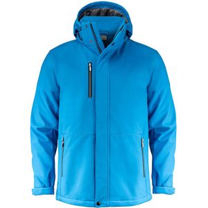 Printer Softshell Overlanding Heren Oceaanblauw