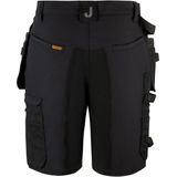 Jobman 2196 Stretch Shorts HP 65219618 - Zwart