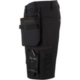 Jobman 2196 Stretch Shorts HP 65219618 - Zwart