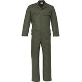 HAVEP 2163 Overall metalen knoop Olijfgroen maat 59