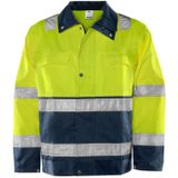 Fristads - Hi Vis Jack - Geel/Marineblauw - Klasse 3 - Werkjack