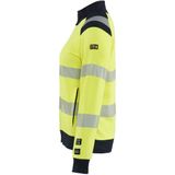 Blåkläder - 3471-1762 - Sweatshirt - High Vis Geel/Marineblauw - Dames