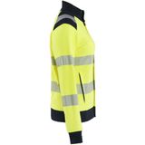 Blåkläder - 3471-1762 - Sweatshirt - High Vis Geel/Marineblauw - Dames