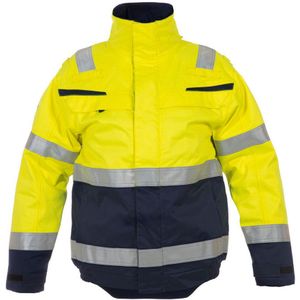Hydrowear Morpeth Multinorm Jack Fluor Geel/Marine maat S