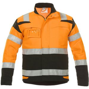 Hydrowear Harwich En20471 Jack Fluor Oranje/Zwart maat 52