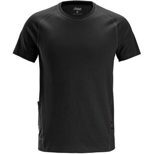 Snickers 2556 Stay Fresh T-Shirt Zwart maat XS