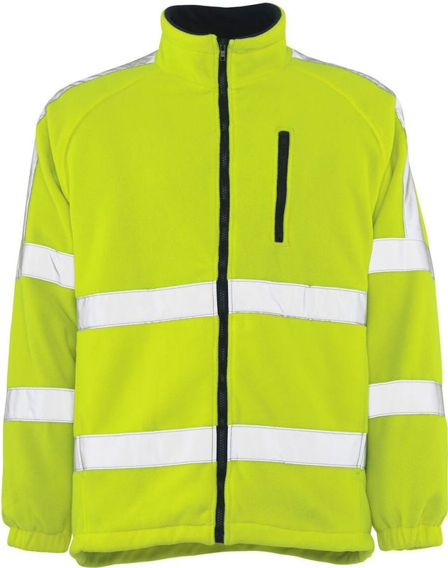 Mascot 05242-125 Fleece jas Hi-Vis Geel maat XS